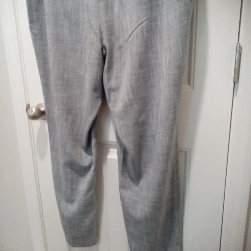 2-$10... Investments Plus Size 18WR Dress Pants Chambray Blue Straight Leg